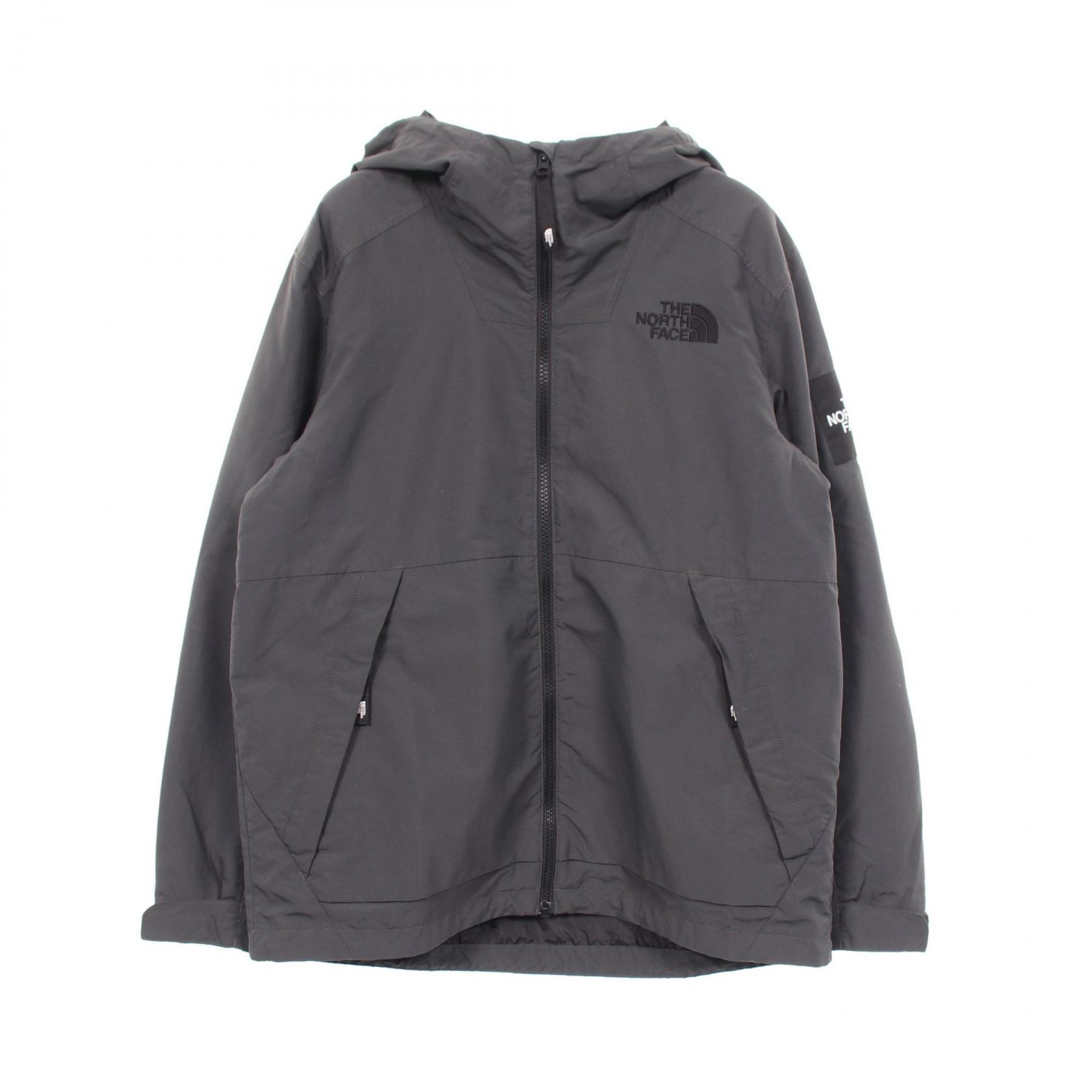 ザ・ノースフェイス THE NORTH FACE MANTON JACKET フード付き 衣料品 アウター ナイロン メンズ グレー系 【中古】