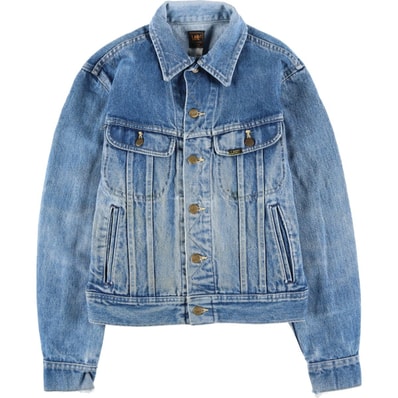 古着 80~90年代 リー Lee デニムジャケット Gジャン USA製 メンズS相当 ヴィンテージ/eaa606815