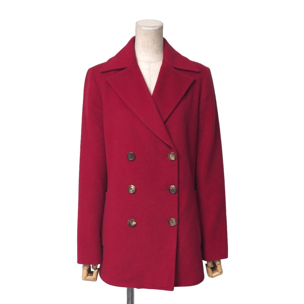 BURBERRY バーバリー コート サイズ38 アンゴラ×ウール ジャケット チェスターコート ブランド古着【中古】20260410/RA8957