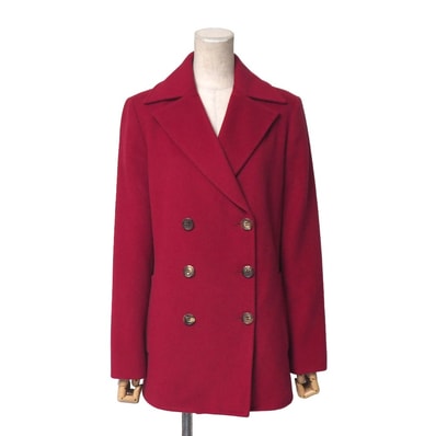 BURBERRY バーバリー コート サイズ38 アンゴラ×ウール ジャケット チェスターコート ブランド古着【中古】20260410/RA8957