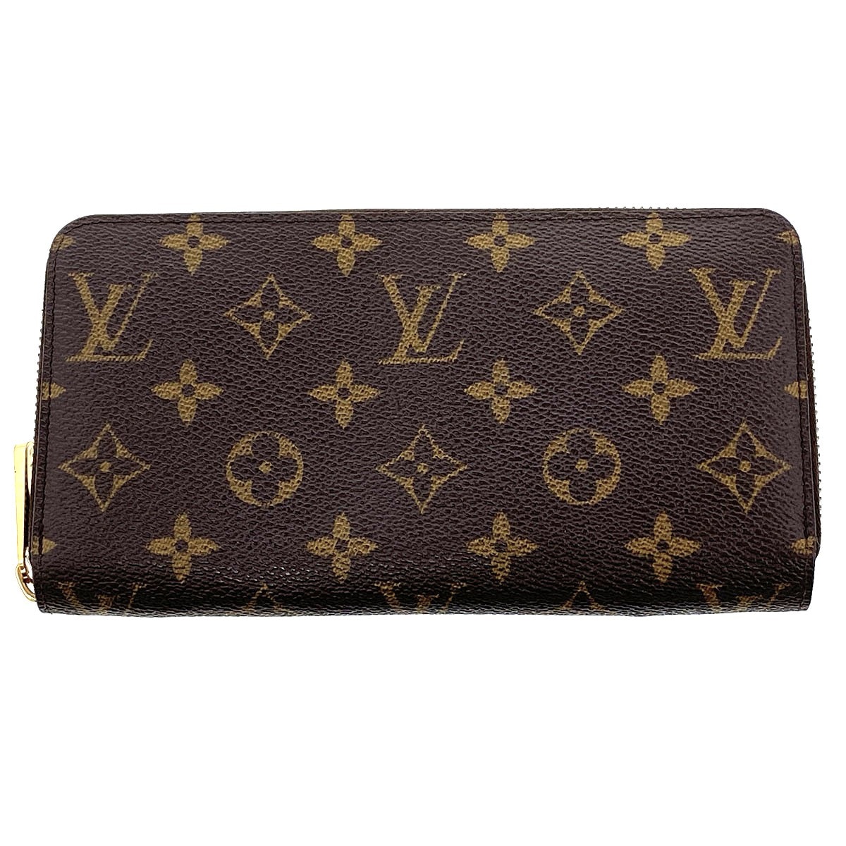 LOUIS VUITTON ルイ・ヴィトン ジッピー ウォレット 長財布 M60017 モノグラム ブラウン  レディース【中古】