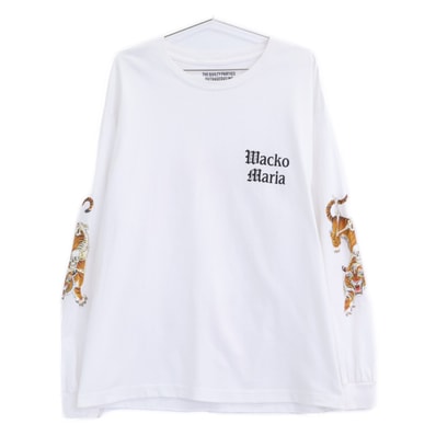 ワコマリア WMT-LT02 TIM LEHI/WASHED HEAVY WEIGHT CREW NECK LONG SLEEVE T-SHIRT 長袖Tシャツ ※サイズの表記はございません。