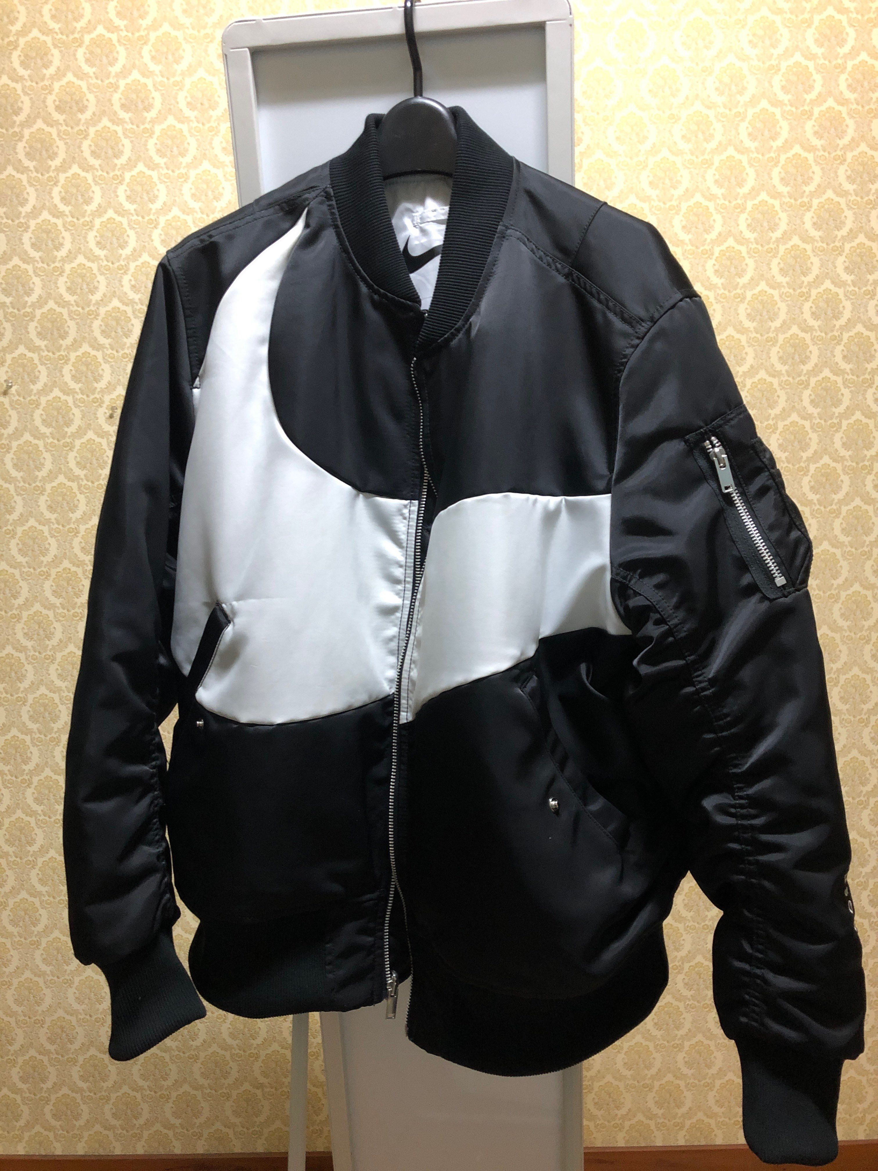 AS M NSW SYNFL SWOOSH BOMBER