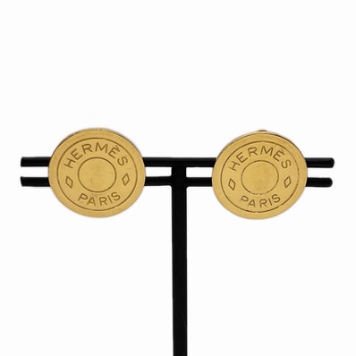 HERMES エルメス セリエ クルードセル イヤリング
メタル ゴールド レディース
【中古】