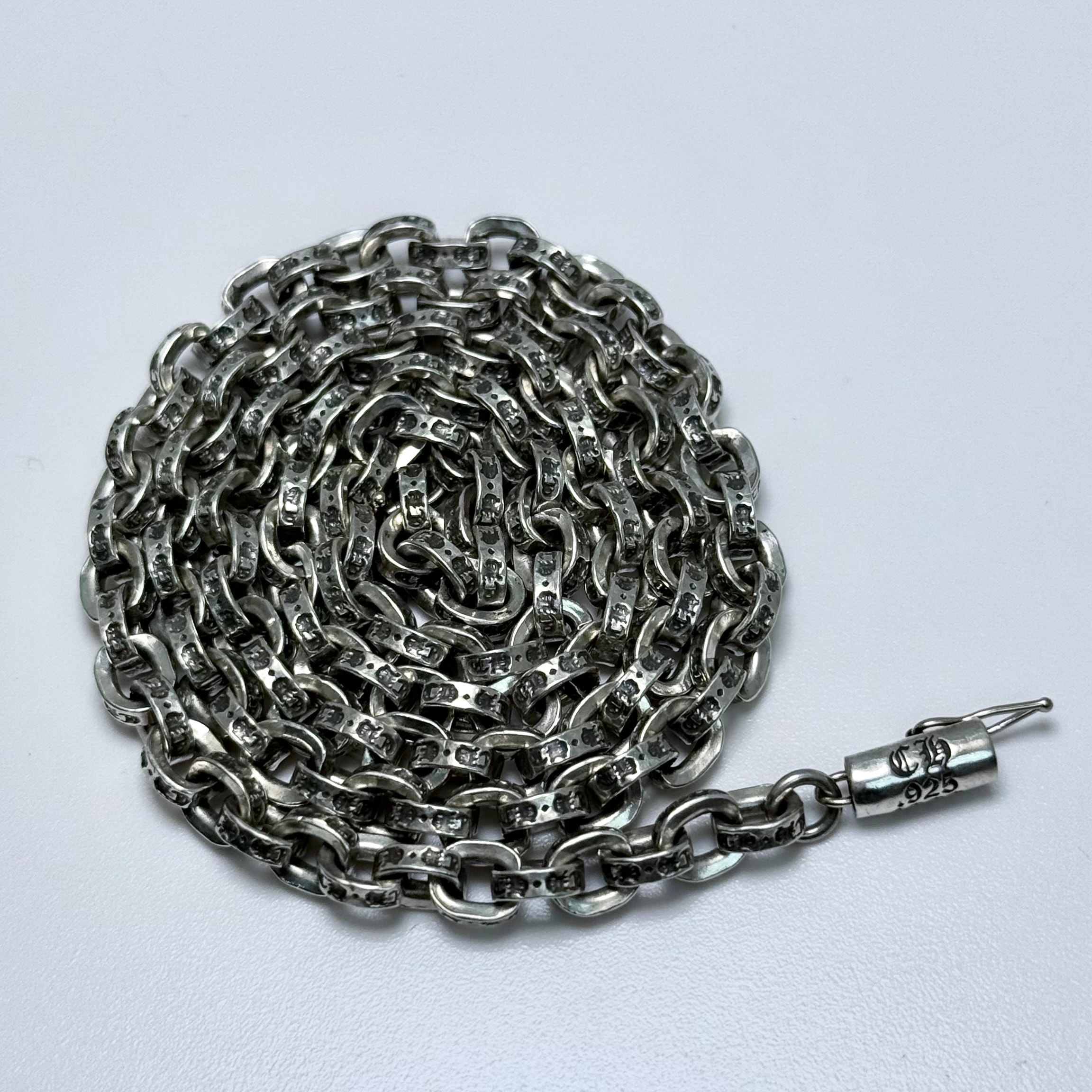 Chrome Hearts Paper Chain Necklace "Silver"