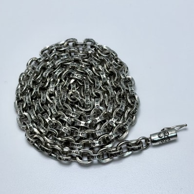 Chrome Hearts Paper Chain Necklace "Silver"