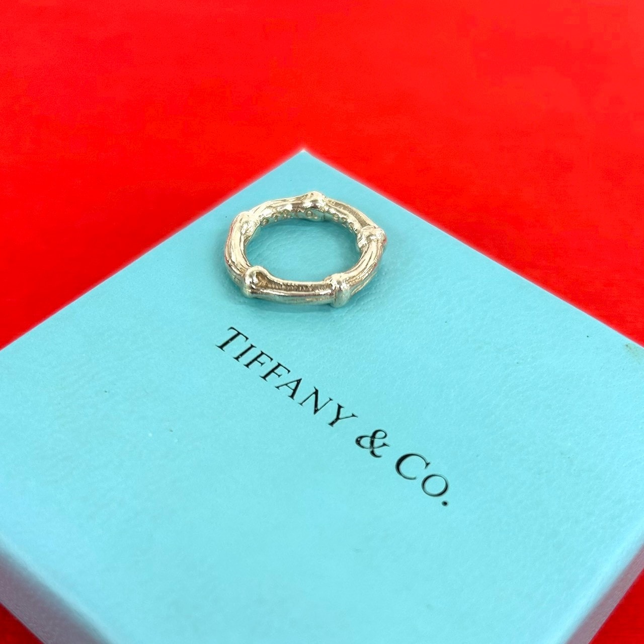 TIFFANY&Co. ティファニー バンブー シルバー925 リング・指輪 5号 シルバー
 23908