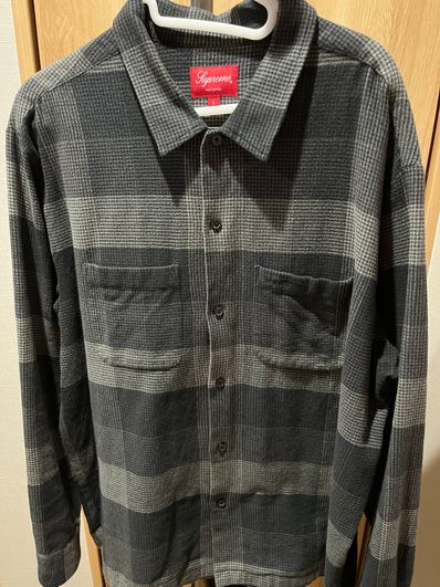 Supreme Plaid Flannel Shirt "Black" (21FW)