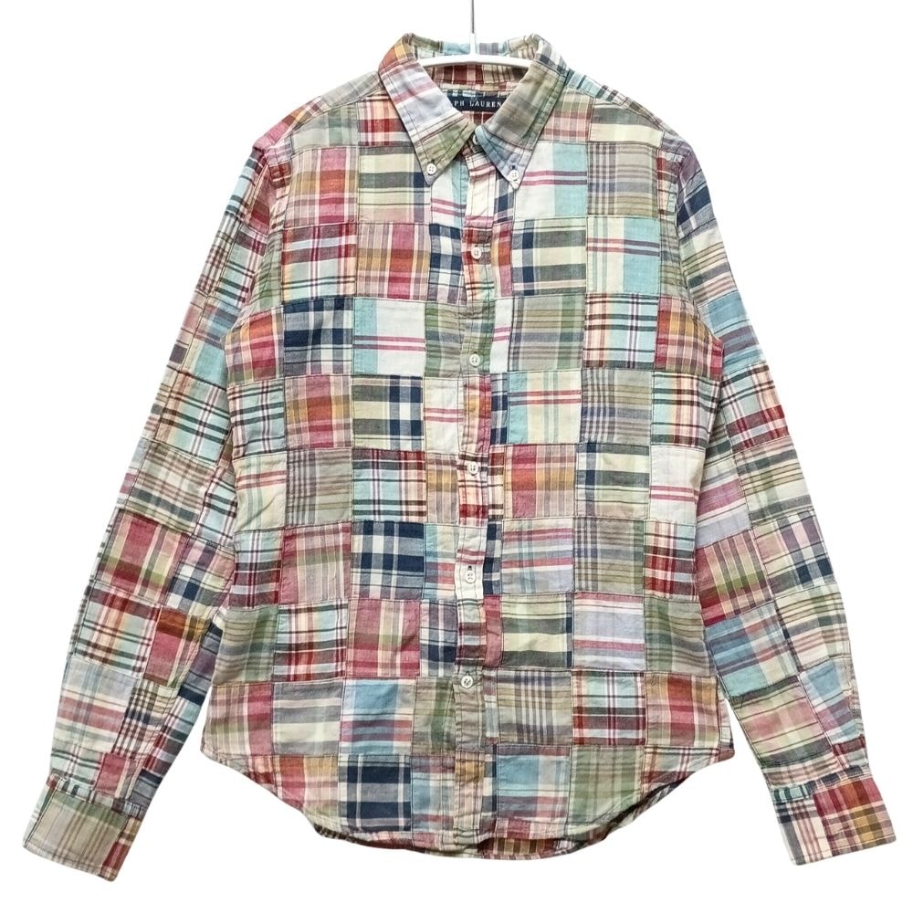 RALPH LAUREN ラルフローレン パッチワーク BD シャツ 長袖 56504