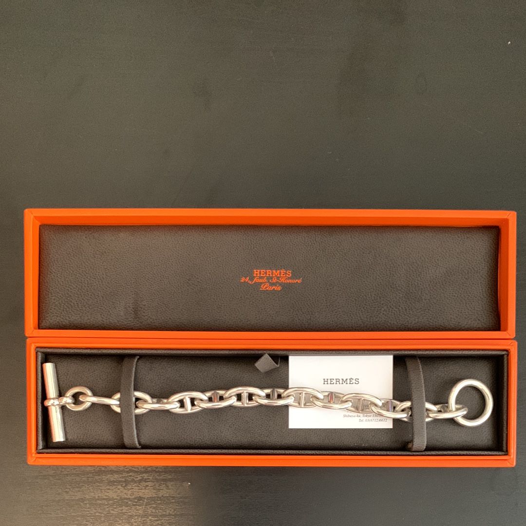 Hermes Chaine D'ancre GM Bracelet "Silver"