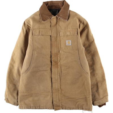 古着 カーハート Carhartt トラディショナルコート 中綿入り ダックワークジャケット メンズL相当/eaa600284
