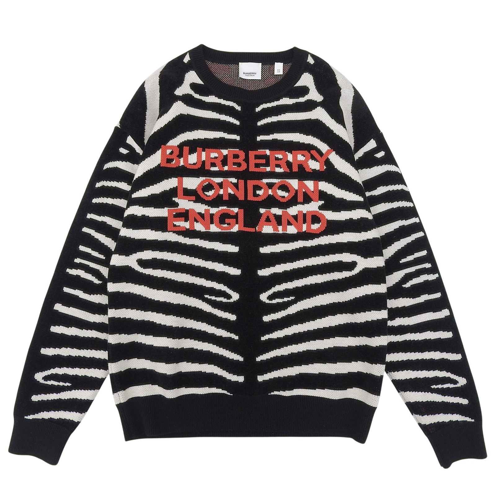極美品 バーバリー ニット ブラック メンズ XS 8029410