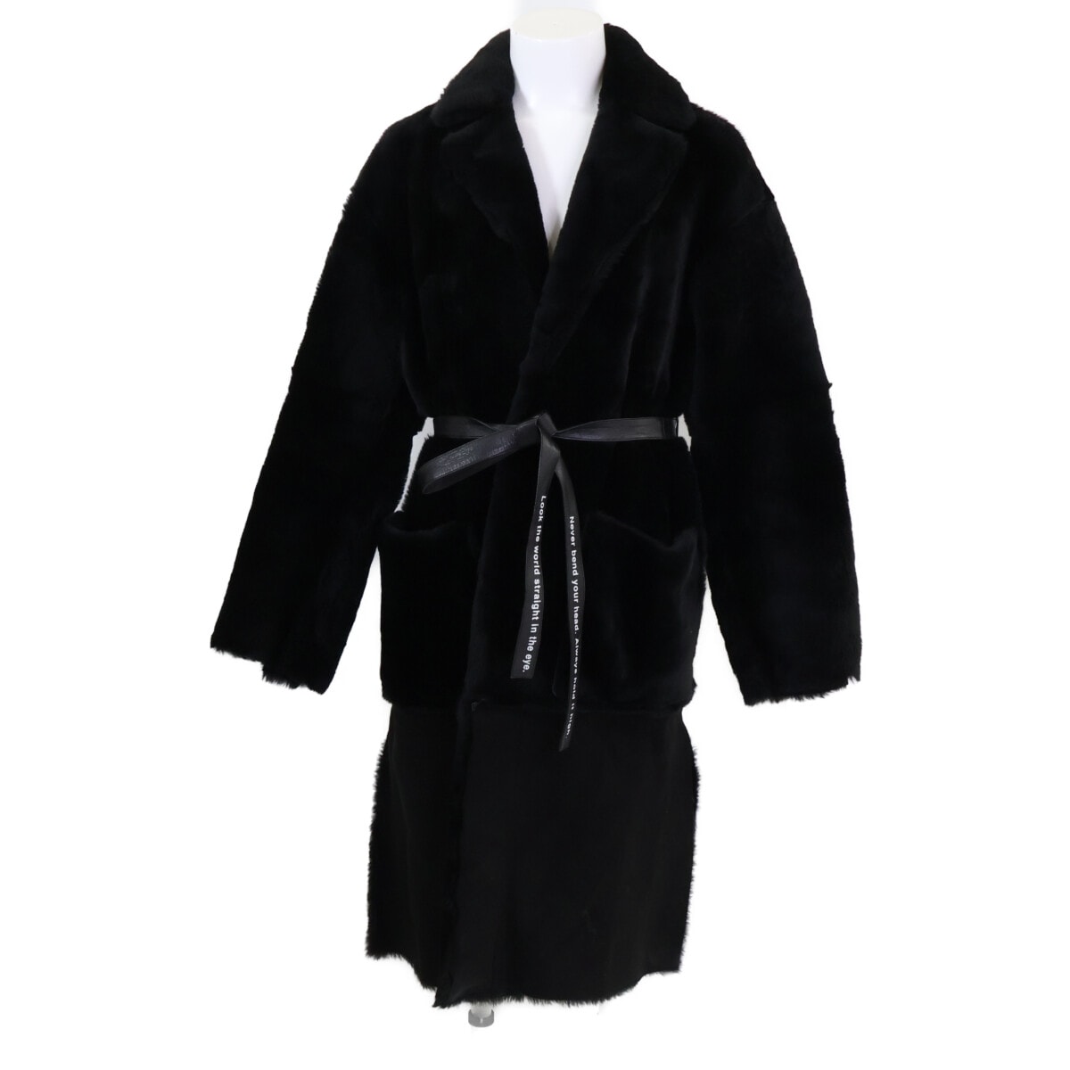 フォーサムワン 78000030 Sheep Leather Mouton Coat シープレザー ムートン 48