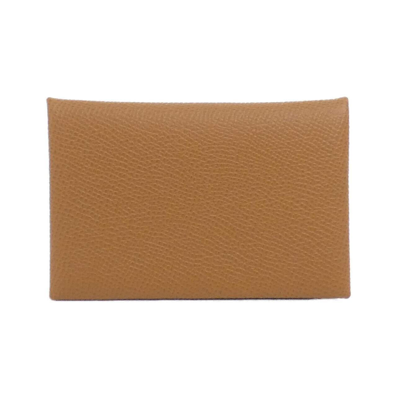【未使用品】エルメス カルヴィ ヴェルソ 078475CK カードケース