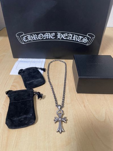 Chrome Hearts CH Cross Pendant Small / Plain Bail "Silver"