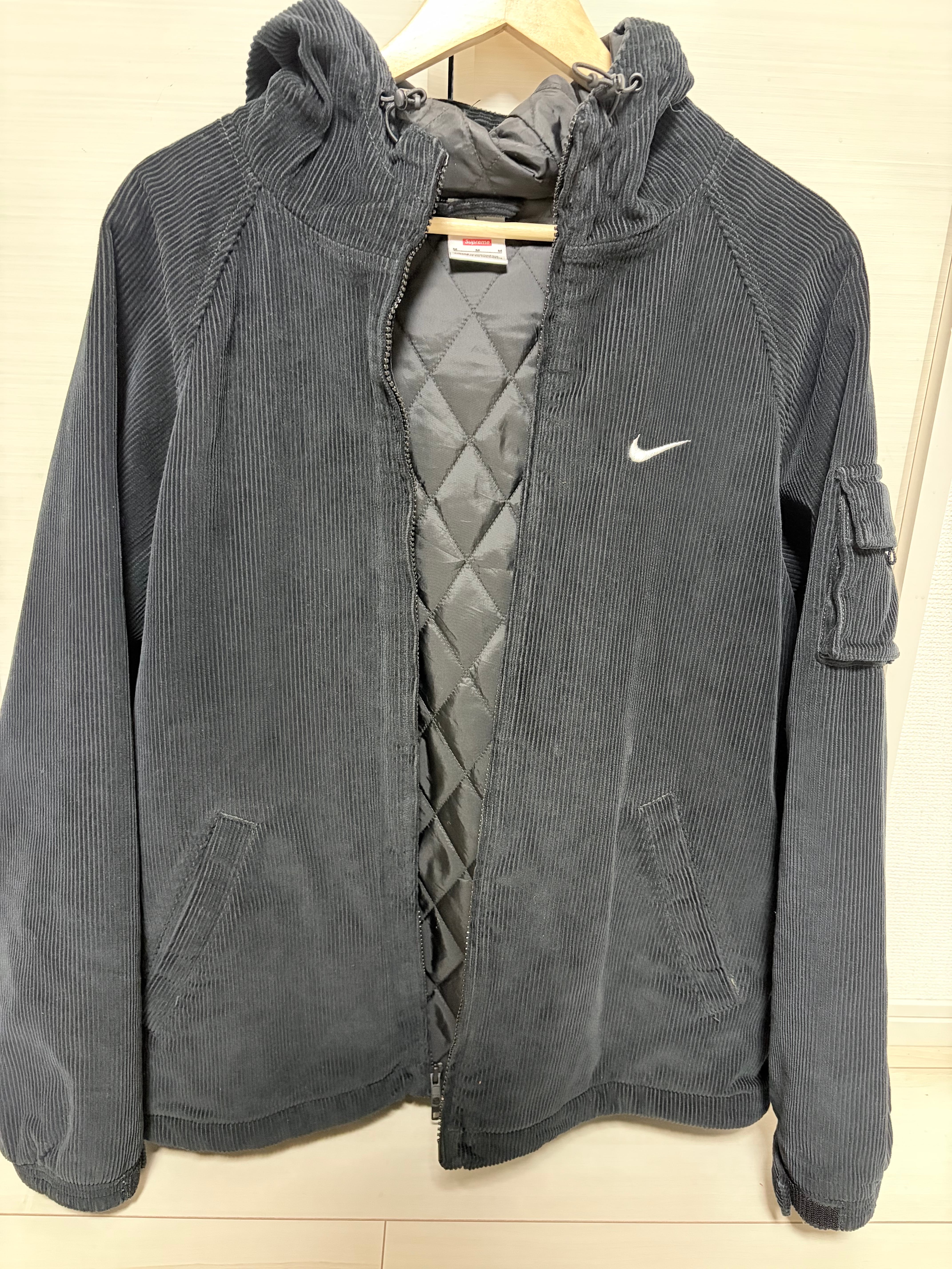 Supreme / Nike Arc Corduroy Hooded Jacket 