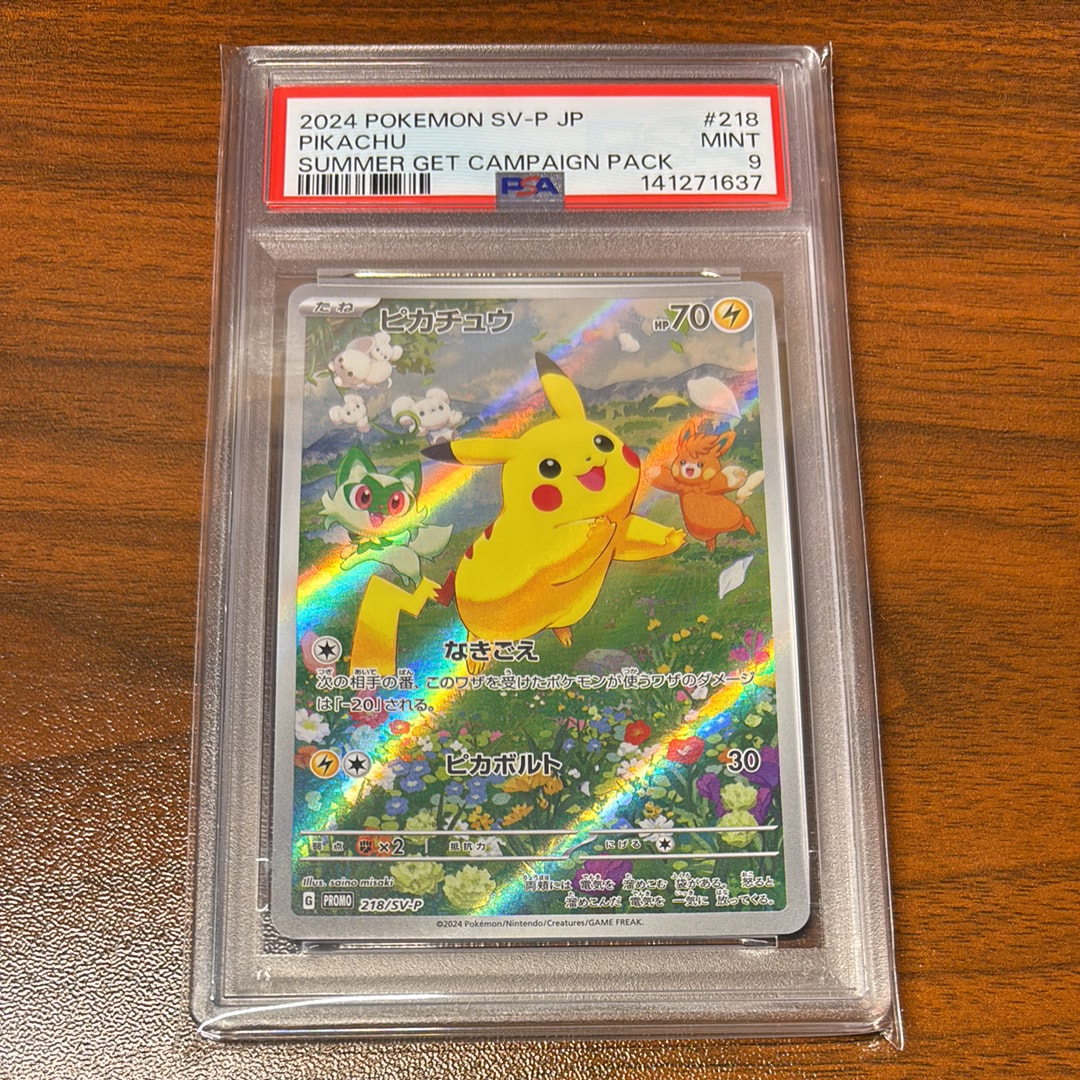 海で遊ぶピカチュウ: プロモ [SM-P 392] 傷有 状態B〕海で遊ぶピカチュウ【P】{392/SM-P}