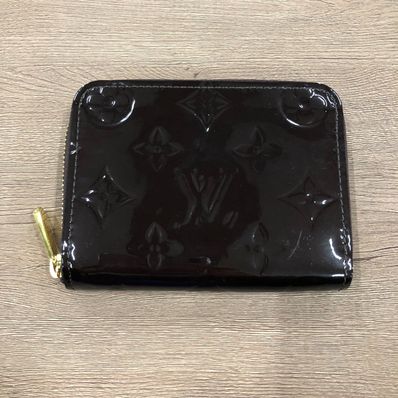 Louis Vuitton Monogram Vernis Zippy Coin Purse "Amarante"