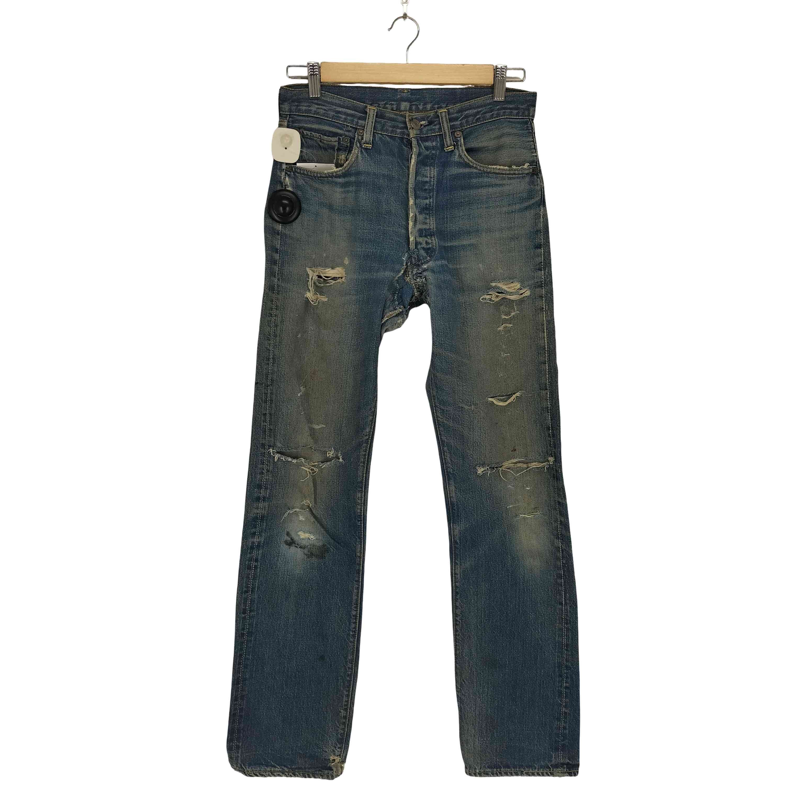 60-70s 501 66BIG-E ボタンフライ デニムパンツ【1142329358789】