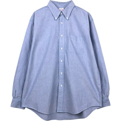 古着 ブルックスブラザーズ Brooks Brothers Est.1818 長袖 ボタンダウンシャツ メンズL相当/eaa669110