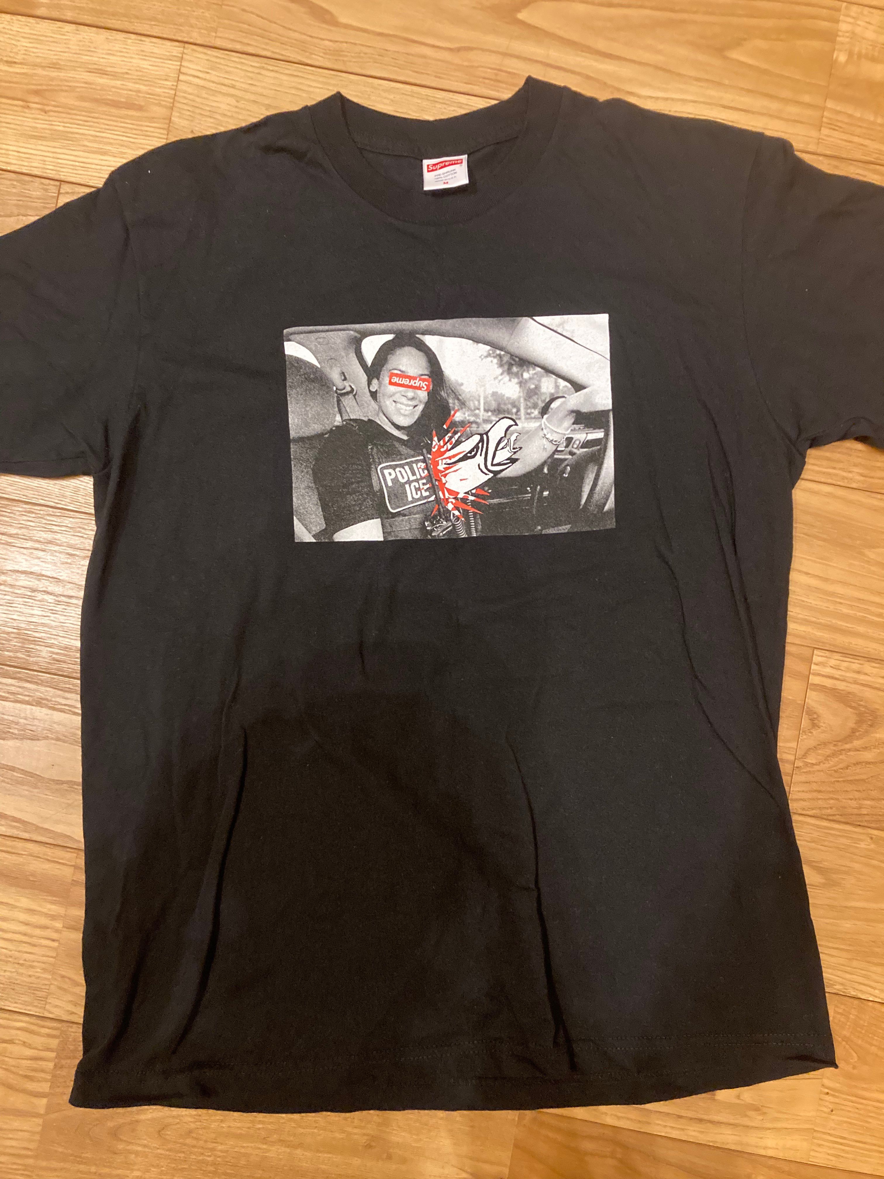 Supreme / Anti Hero ICE Tee "Black"