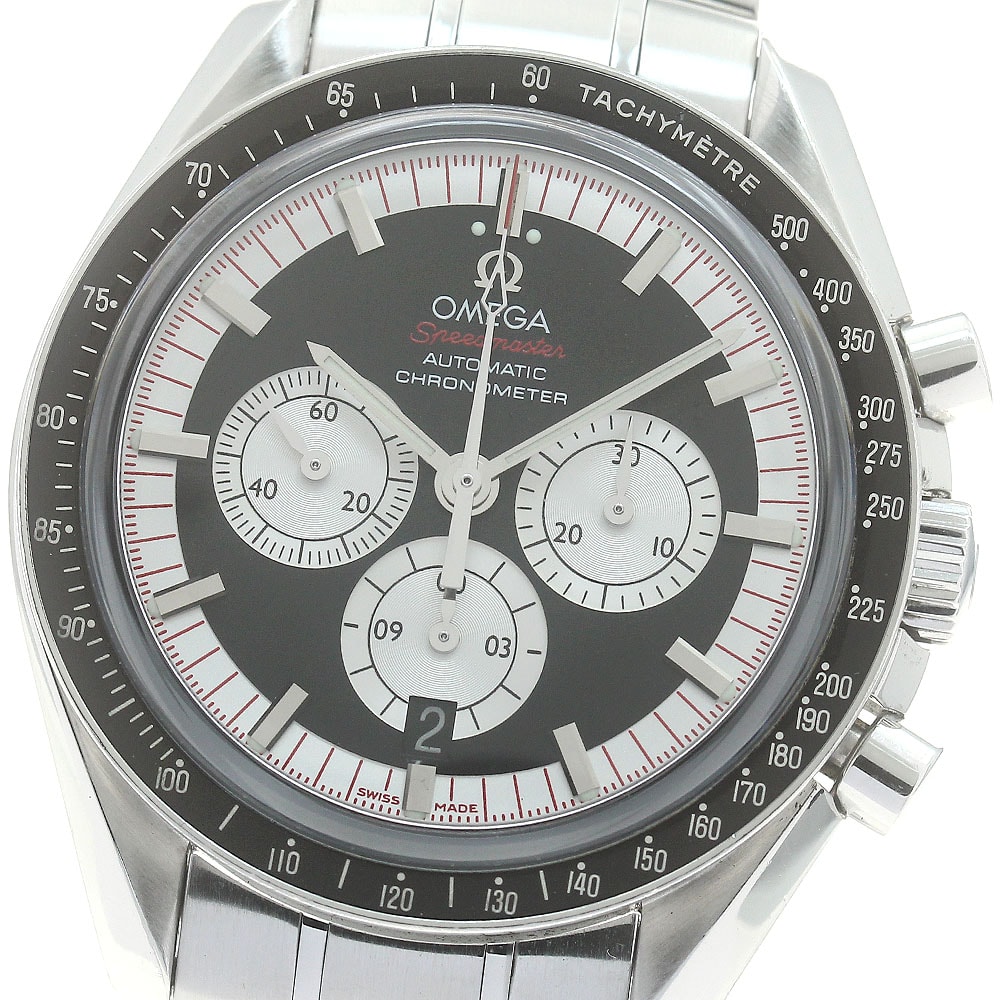 オメガ スピードマスター レジェンド ミハエルシューマッハ メンズ 【中古】