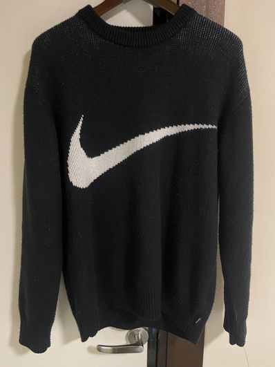 Supreme / Nike Swoosh Sweater "Black"