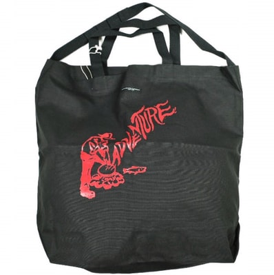 新品 Engineered Garments エンジニアードガーメンツ アメリカ製 Carry All Tote w/ Strap - Adventure キャリーオールトート BLACK/RED 2WAY ショルダーバッグ カバン g25298