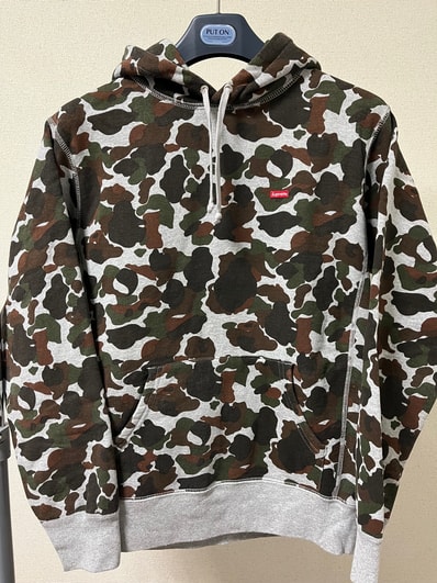 Supreme small box logo hoodie