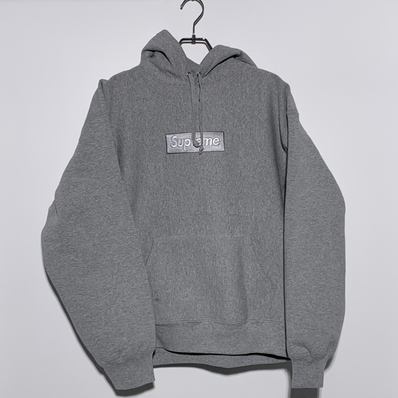 Supreme Box Logo Hooded Sweatshirt "Heather Grey" (24FW)