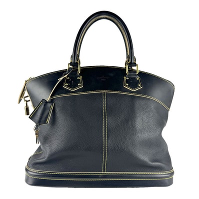 ルイ ヴィトン LOUIS VUITTON ハンドバッグ スハリ ロックイットMM レザー ノワール ユニセックス M91875【中古】 z8490