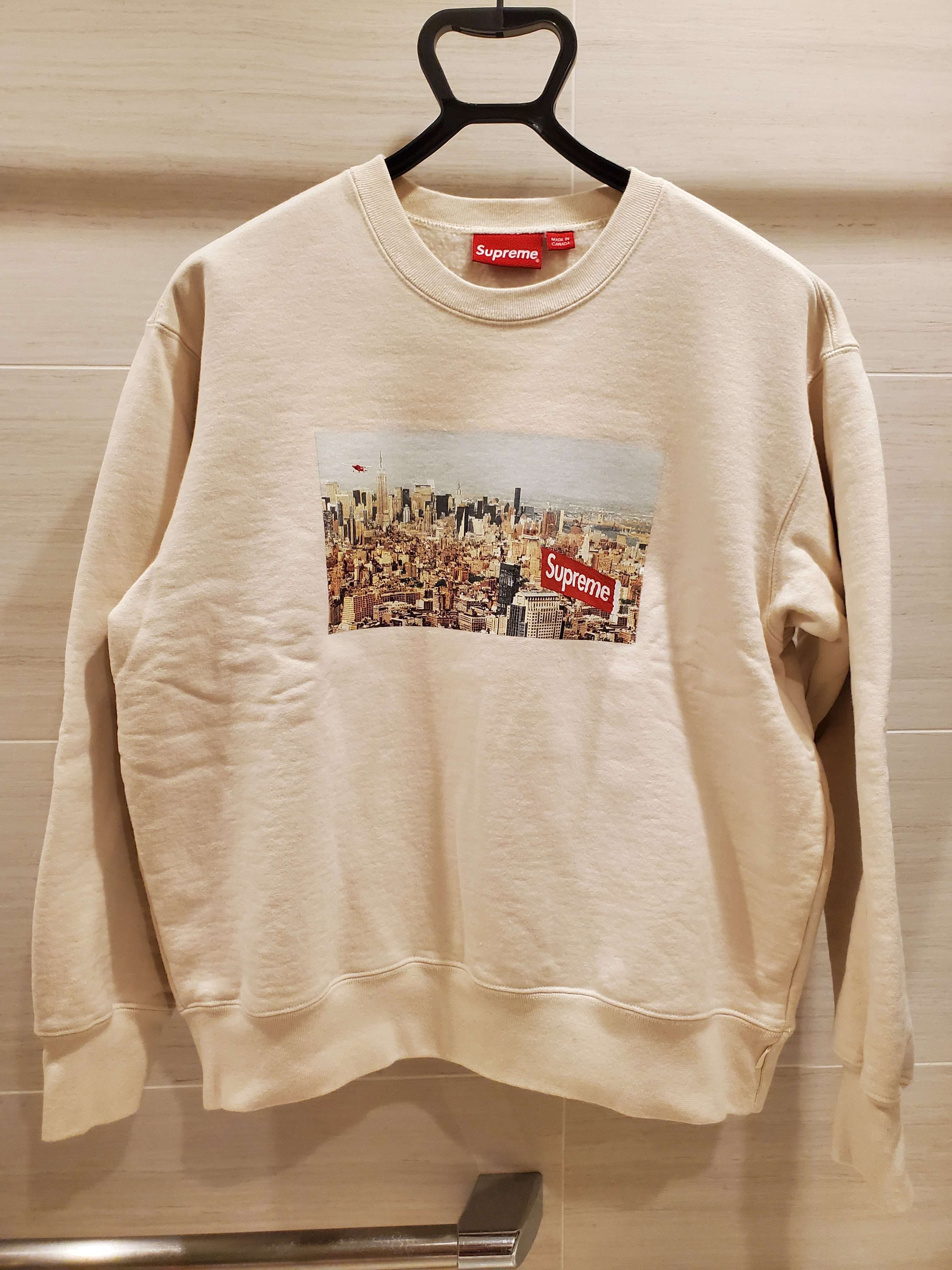 Supreme Aerial Crewneck "Ivory"