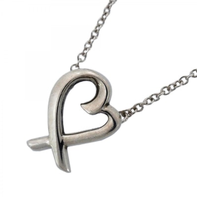 ★SALE【6jcb0826-k】ティファニー ネックレス ラビングハート シルバー925【中古】レディース