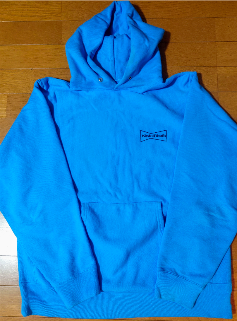 Wasted Youth Hoodie #1 "Blue" / VERDY