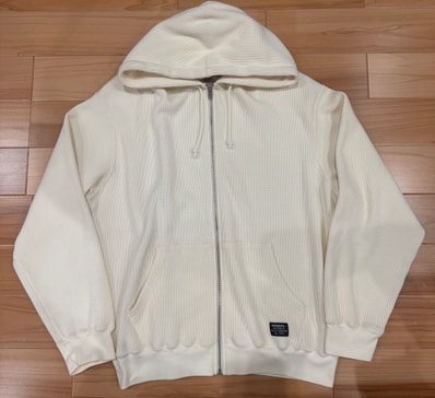 Supreme Hooded Zip Up Thermal "Natural"