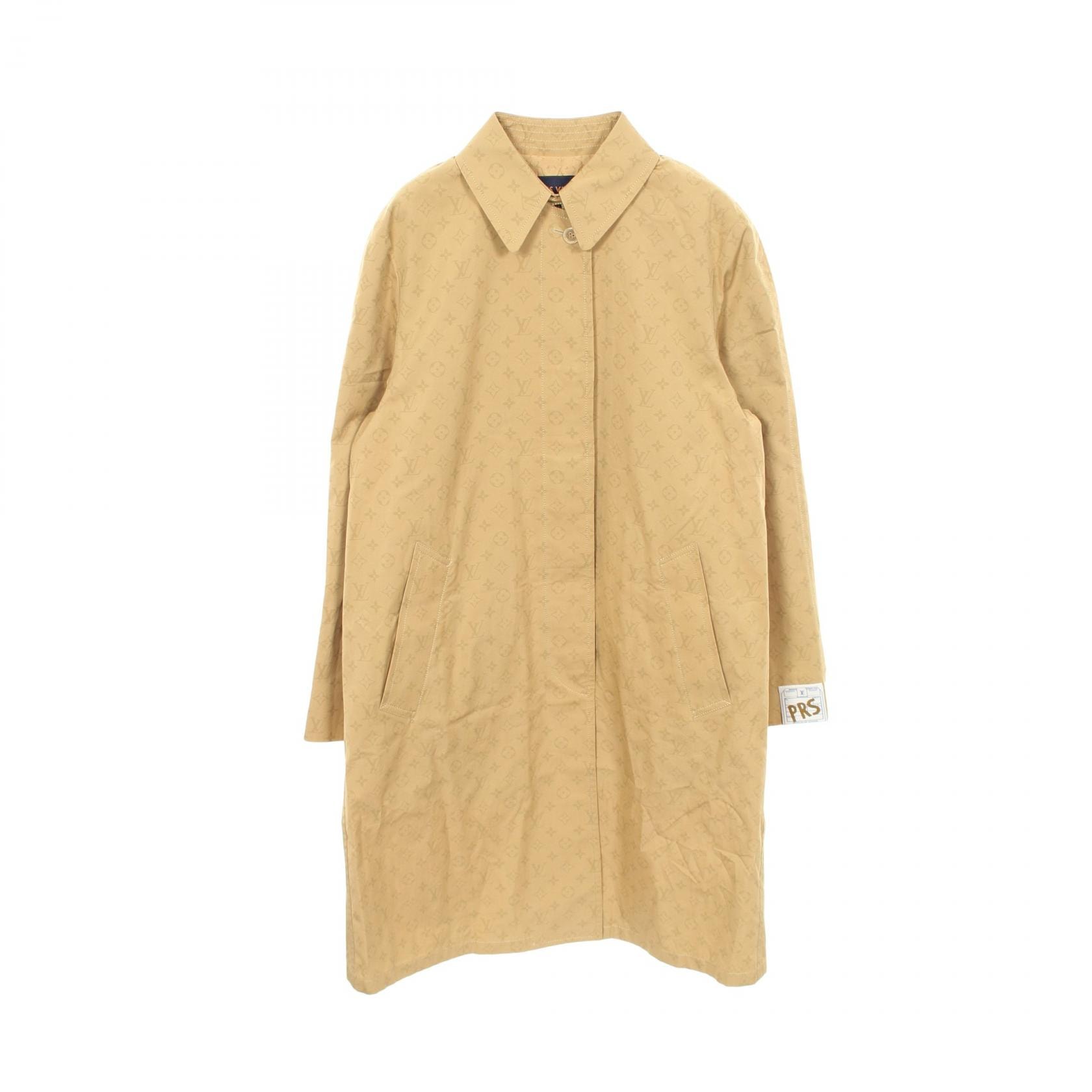 ルイ・ヴィトン LOUIS VUITTON モノグラム ステンカラーコート 衣料品 アウター コットン レディース ブラウン系 RW242WW KFU FRCO08 【中古】