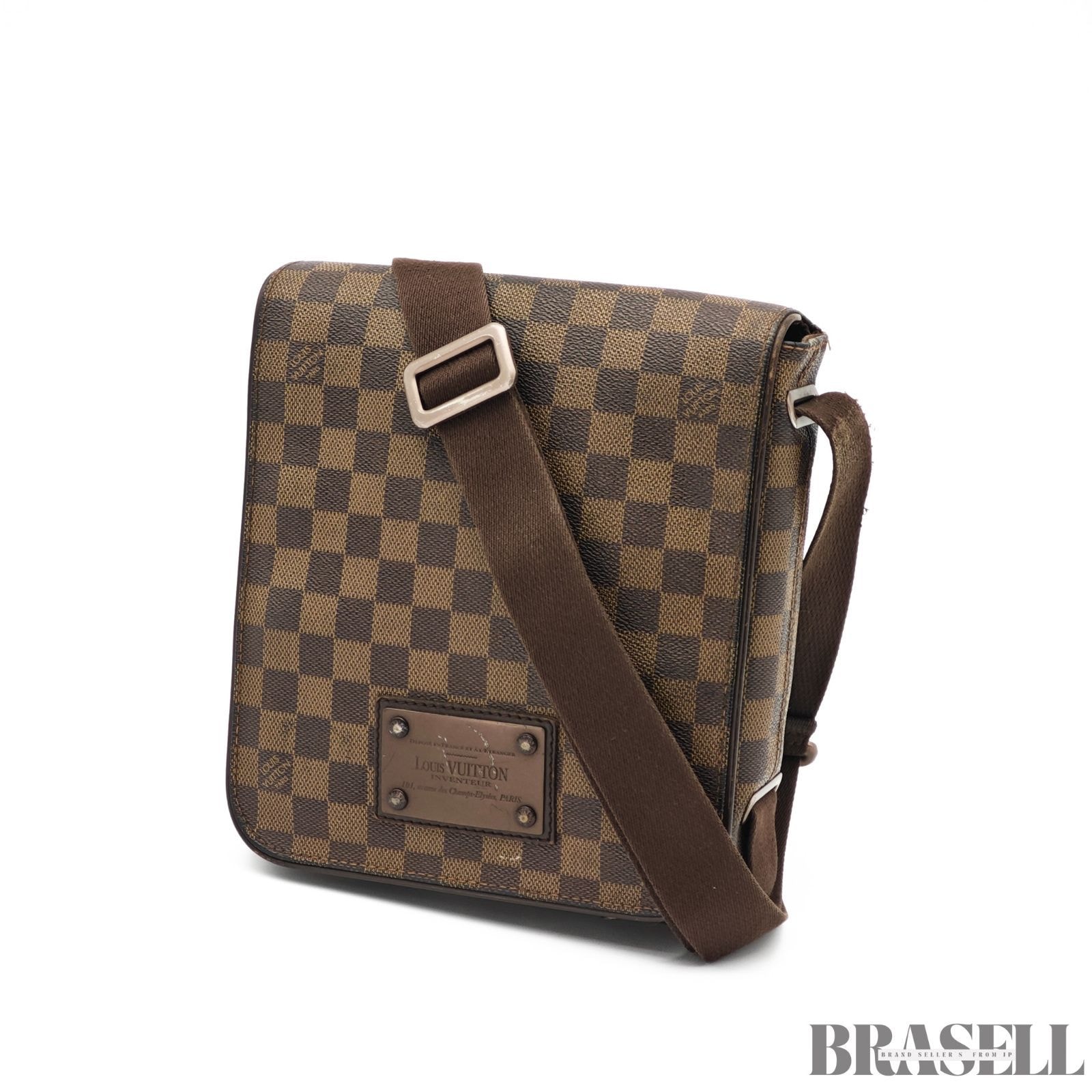 LOUIS VUITTON ルイ・ヴィトン ショルダーバッグ Damier Ebene Leather レディース
