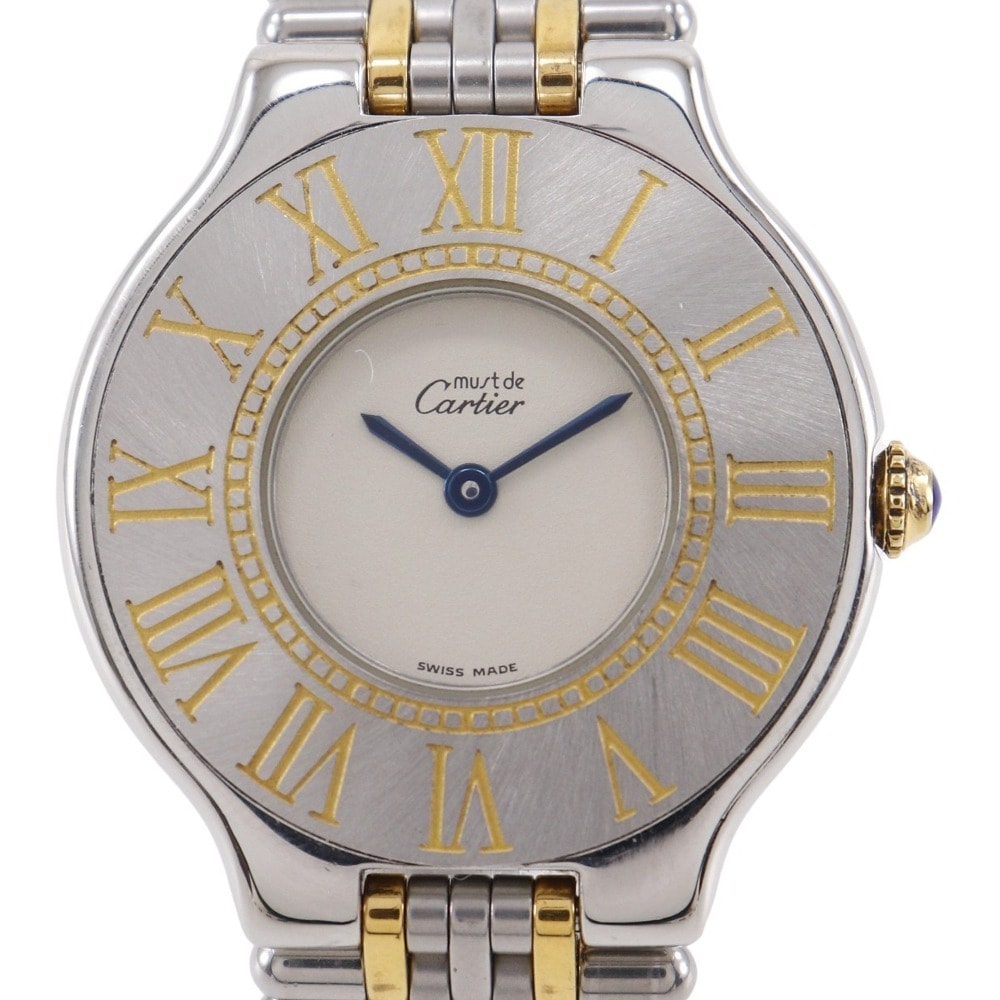 カルティエ マスト21 ヴァンティアンLM W10050F4 レディース腕時計