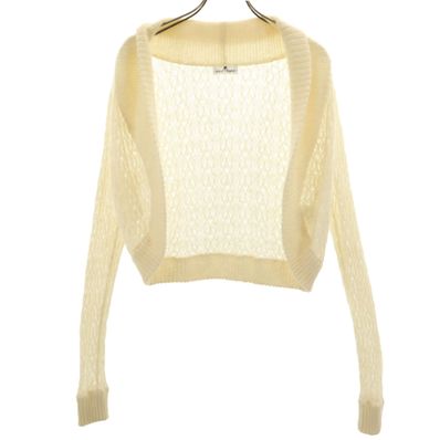 courreges 長袖 ニット ボレロ