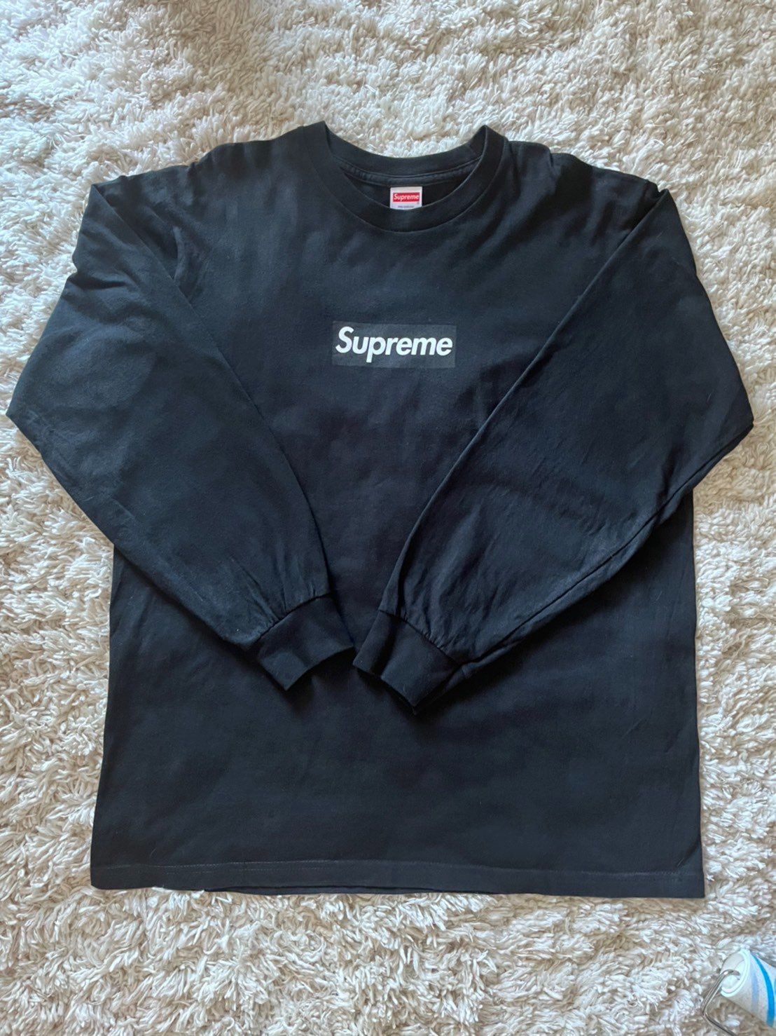Supreme Box Logo L/S Tee "Black"