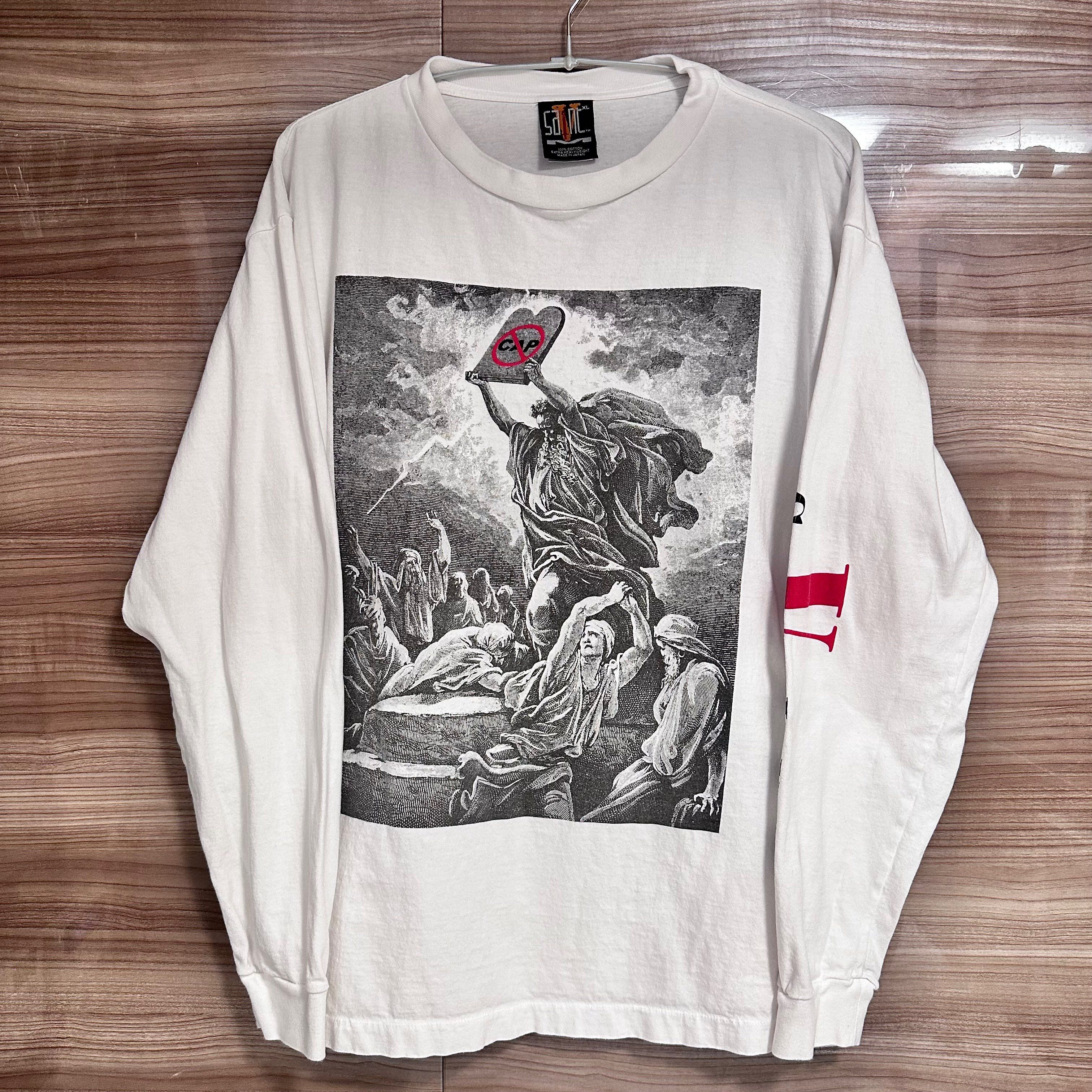 SAINT Mxxxxxx 22SS VLONE LS TEE "White"