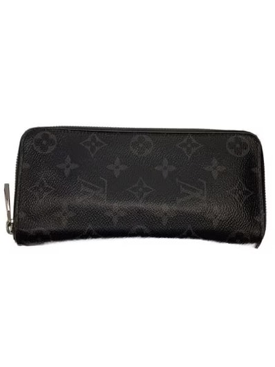 Louis Vuitton Zippy Wallet Vertical Monogram Eclipse