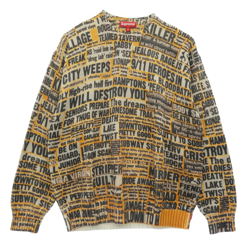 A (未使用に近い)】Supreme シュプリーム 25AW × Dash Snow Sweater A (未使用に近い)】Supreme シュプリーム 25AW × Dash Snow Sweater