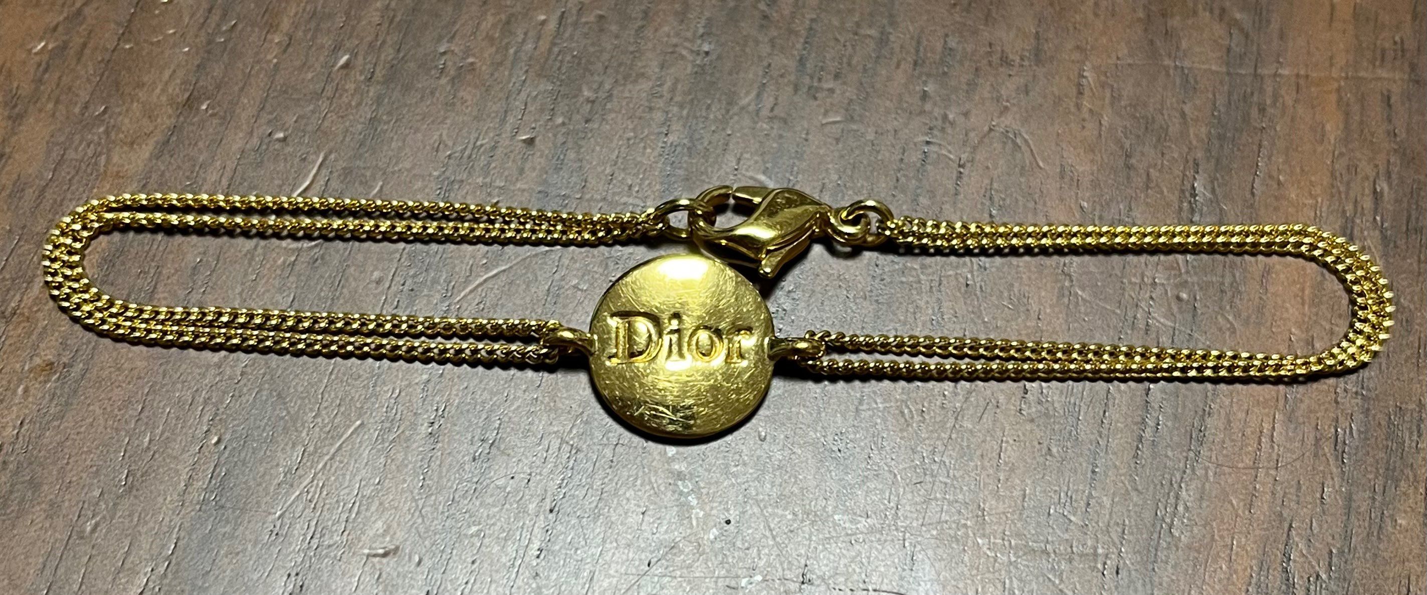 Dior　ロゴ　ブレスレット