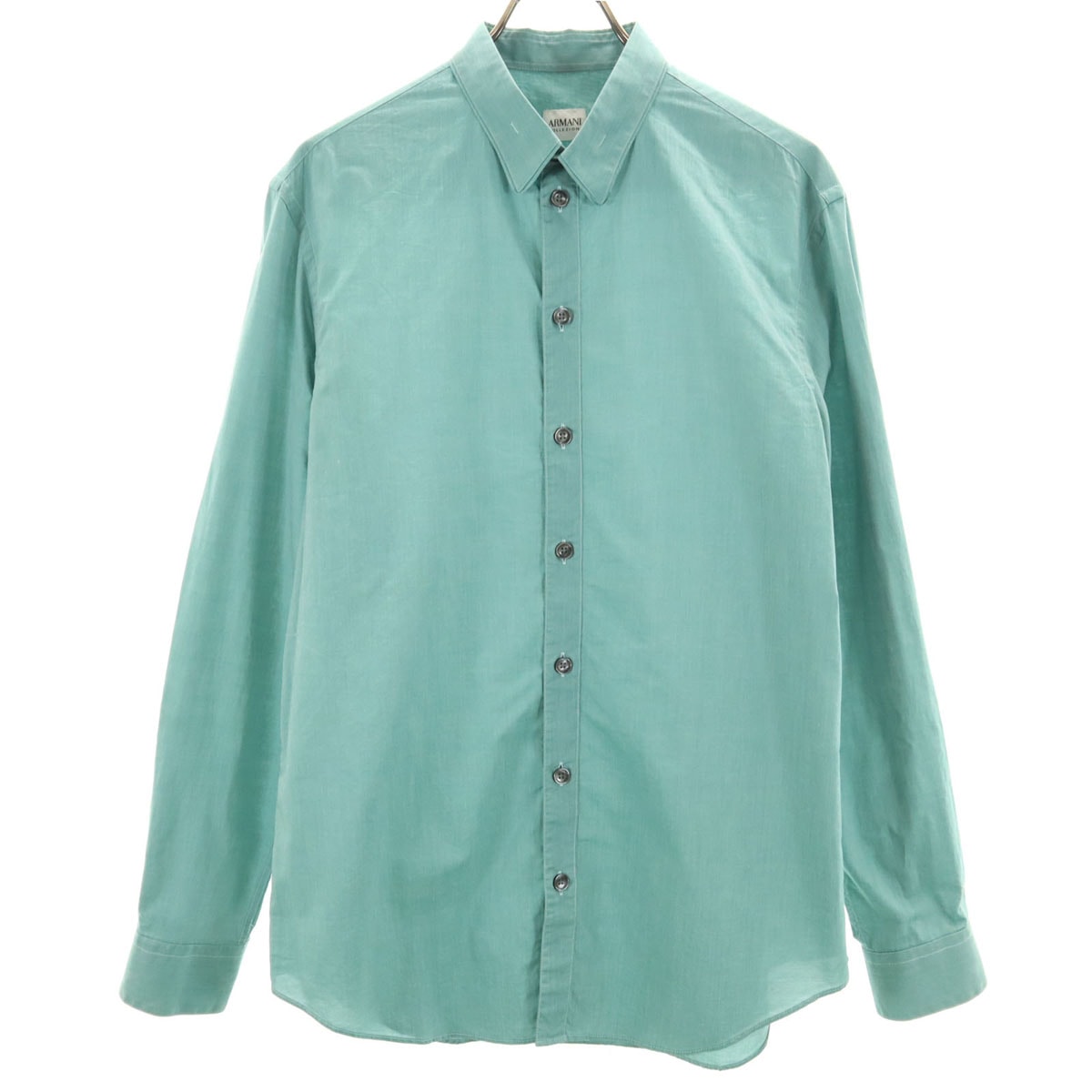 ARMANI COLLEZIONI アルマーニコレッツォーニ 長袖 シャツ M グリーン系