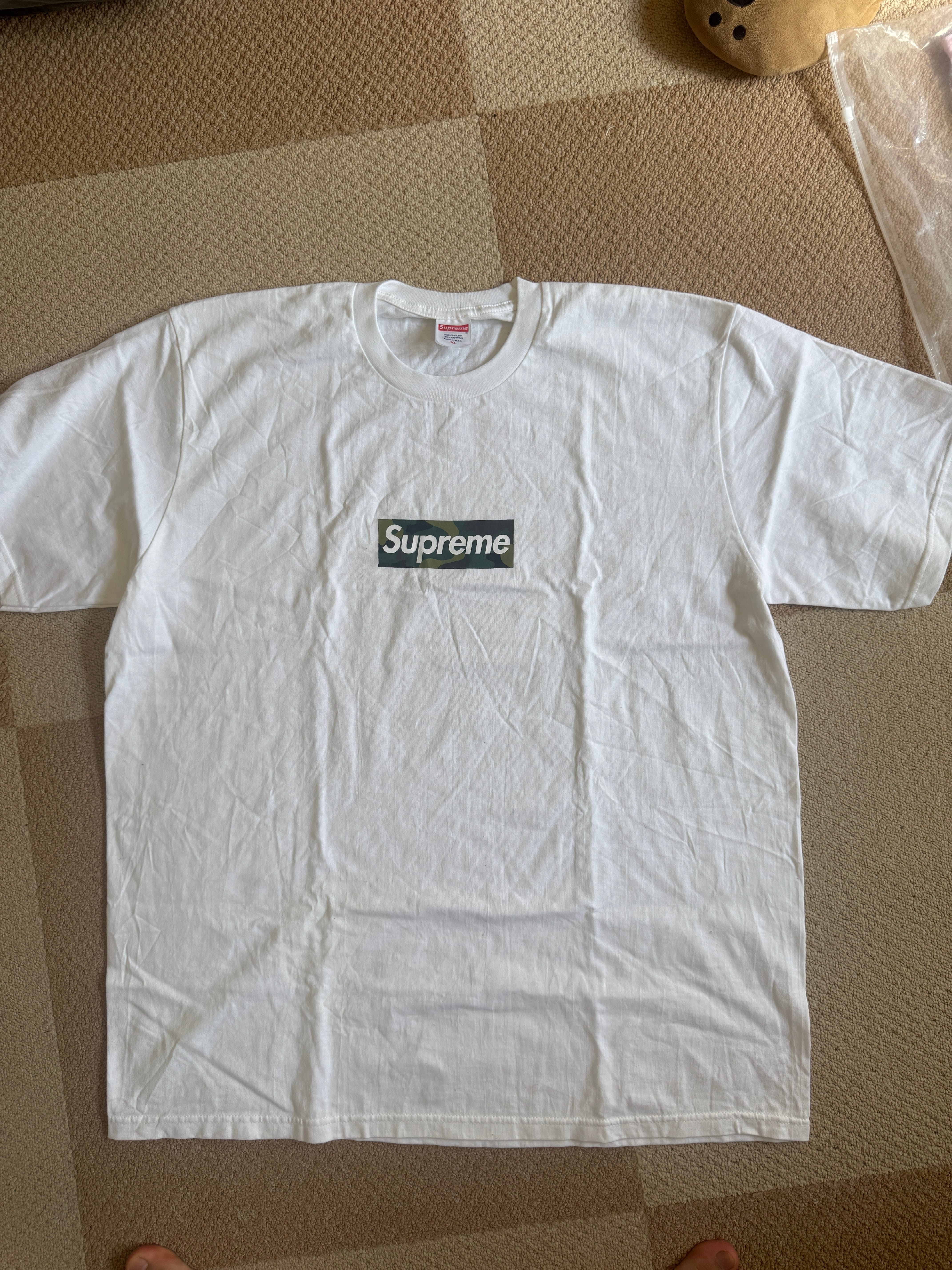 Supreme Box Logo Tee "White" (23FW)