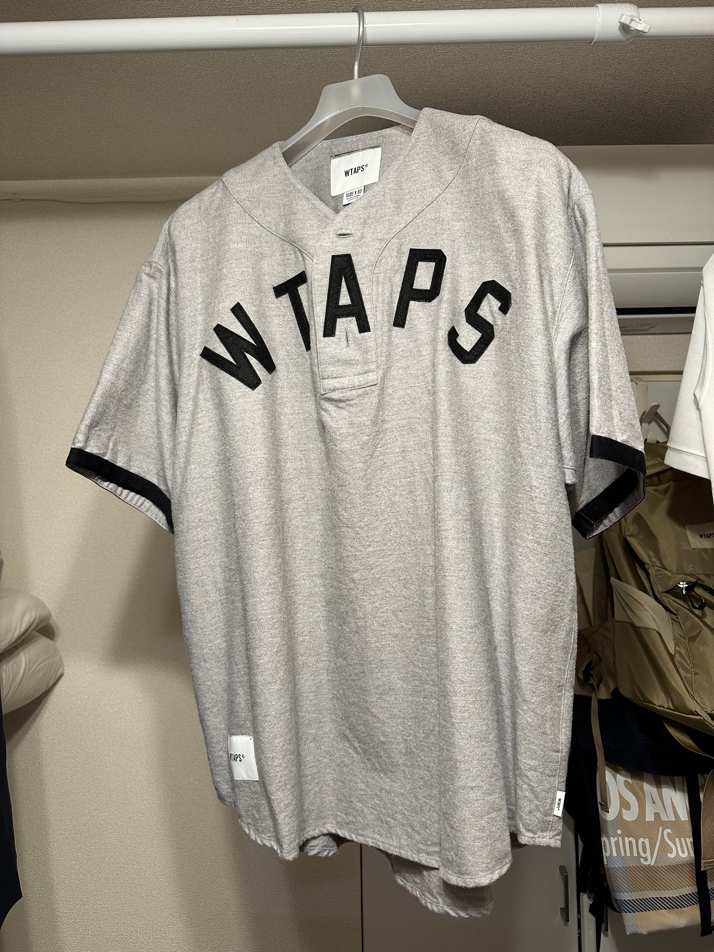 Wtaps LEAGUE / SS / COTTON. FLANNEL "Gray"