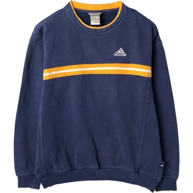 古着 90年代 アディダス adidas ロゴスウェットシャツ トレーナー メンズM相当 ヴィンテージ/eaa635069