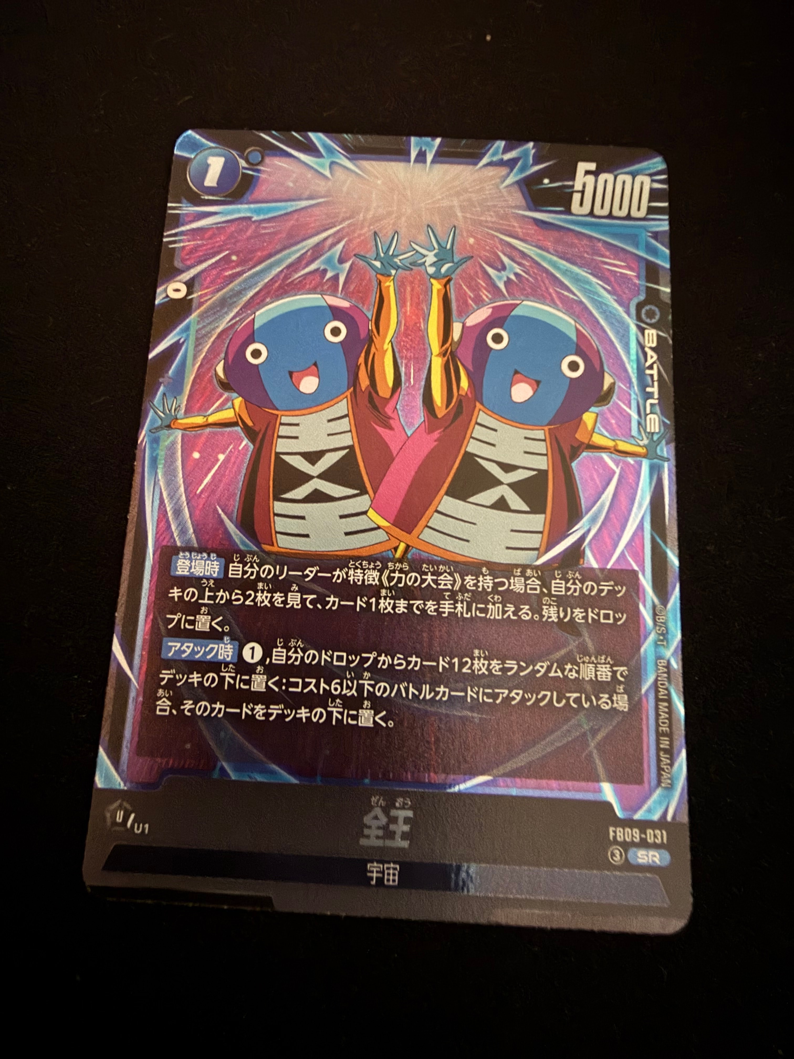 全王 SR [FB09-031](ブースターパック「デュアルエボリューション」)