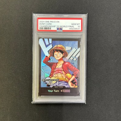 ドン!!カード : モンキー・D・ルフィ 【英語版】(チャンピオンシップ2023 ワールドファイナル記念品)